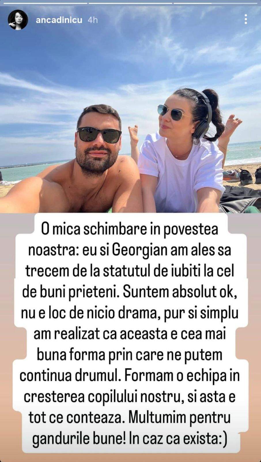 Mesajul Ancăi Dinicu