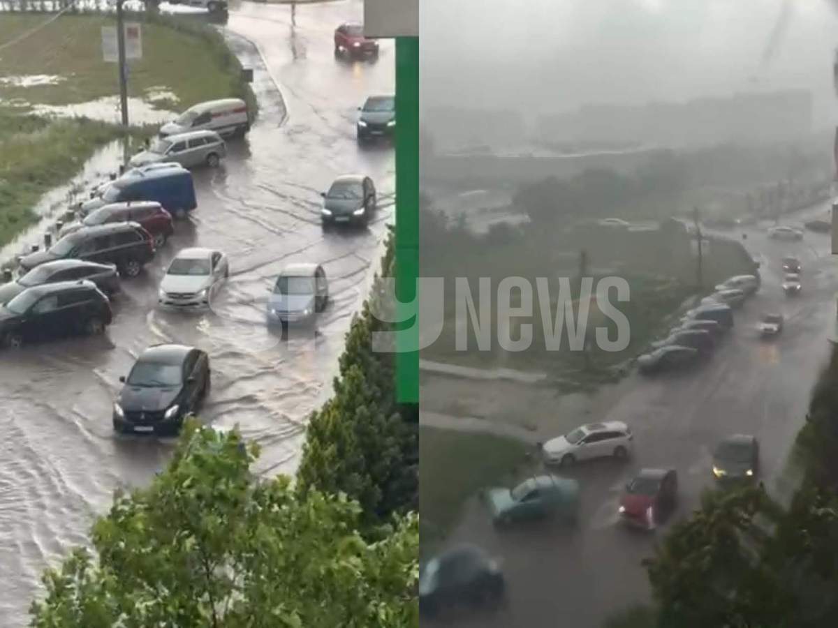 ploaie în București