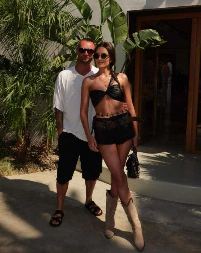 Cumnata lui Radu Vâlcan, apariție incendiară în Mykonos! Soția lui Cristi Vâlcan arată demențial în costum de baie