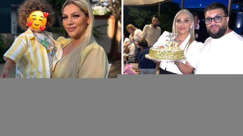 Colaj foto cu Lambada, Tzancă Uraganu și fiul lor cel mic