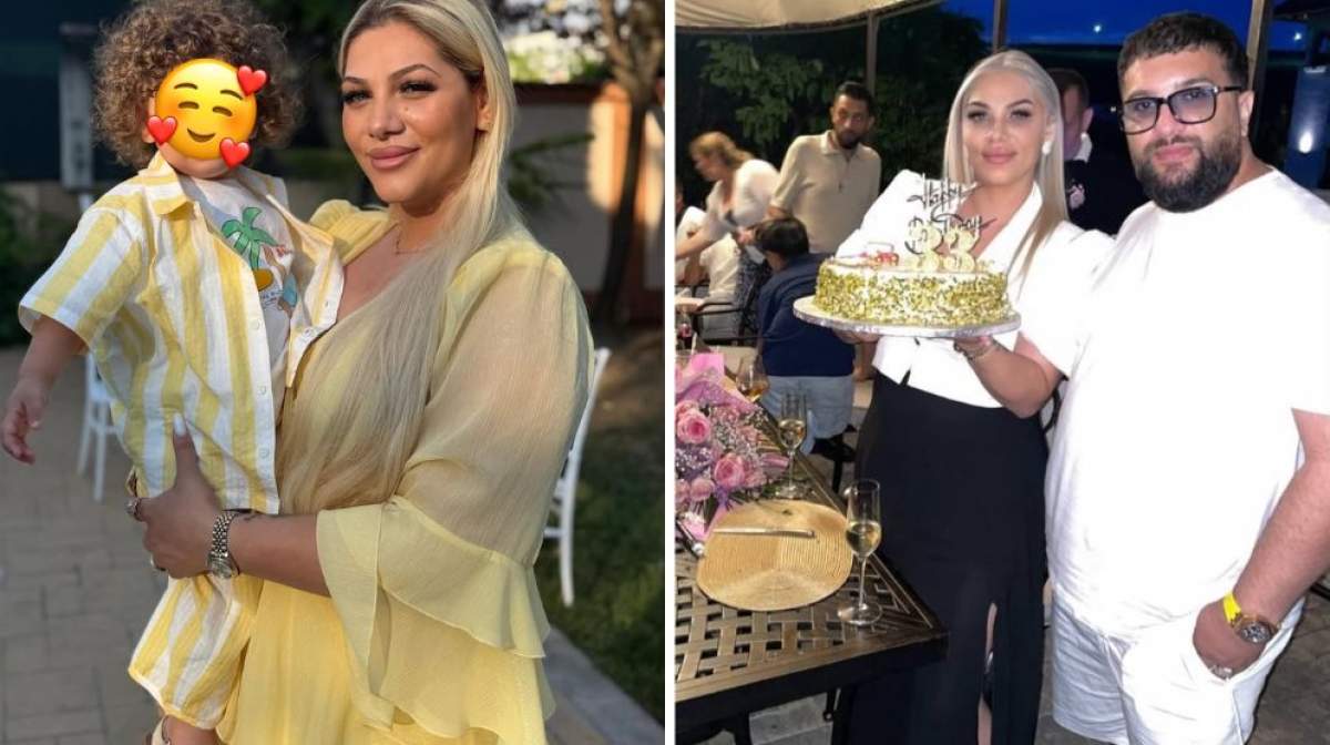 Colaj foto cu Lambada, Tzancă Uraganu și fiul lor cel mic
