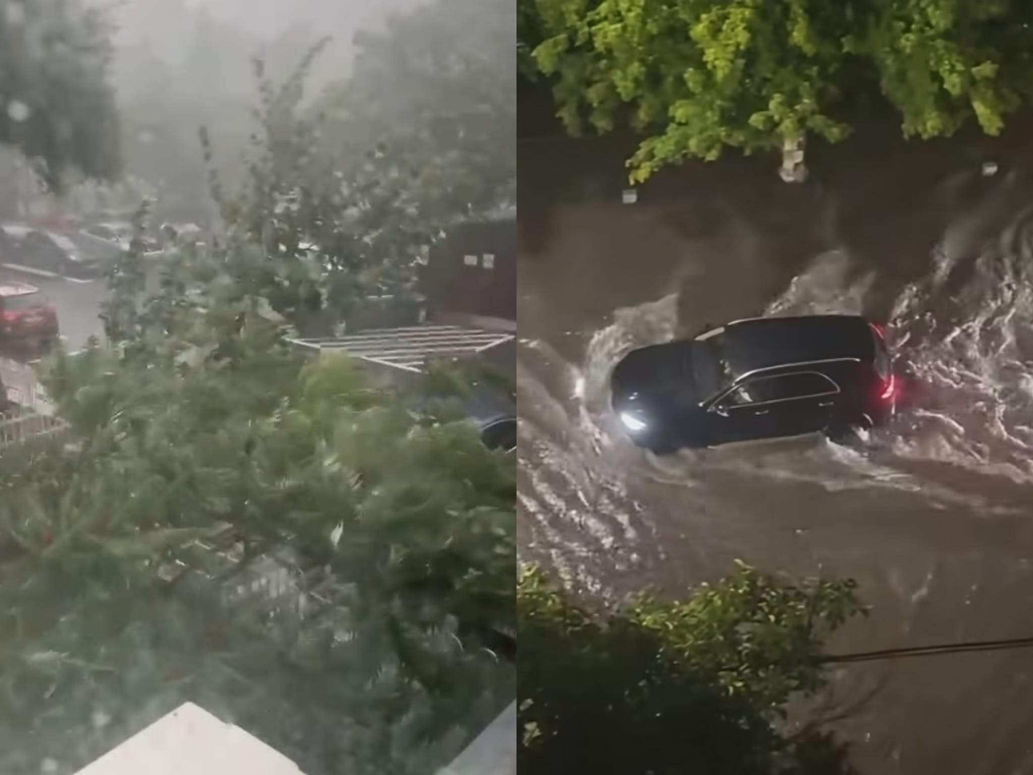 furtună și inundații