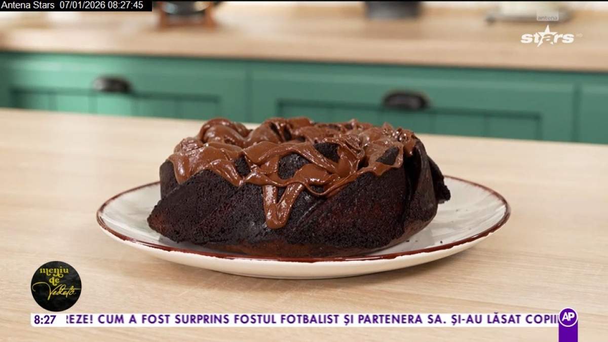 Rețetă de tort delicios cu ciocolată. Secretul lui Horia Manea pentru un desert cremos
