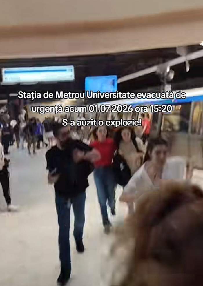 Imagini de la metrou