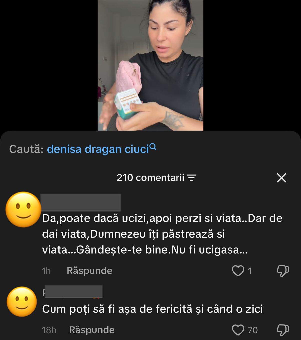 Comentarii Denisa Drăgan
