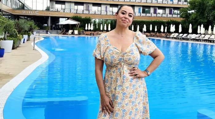 Oana Roman, în vacanță