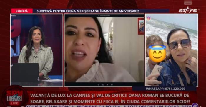 Oana Roman la SPYNEWS TV