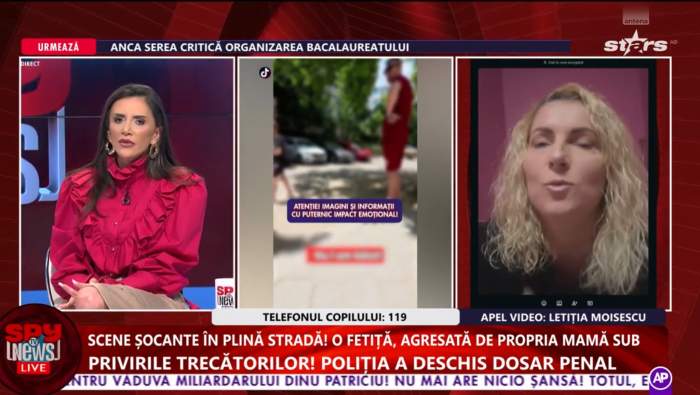 Mara Bănică, la Spynews TV
