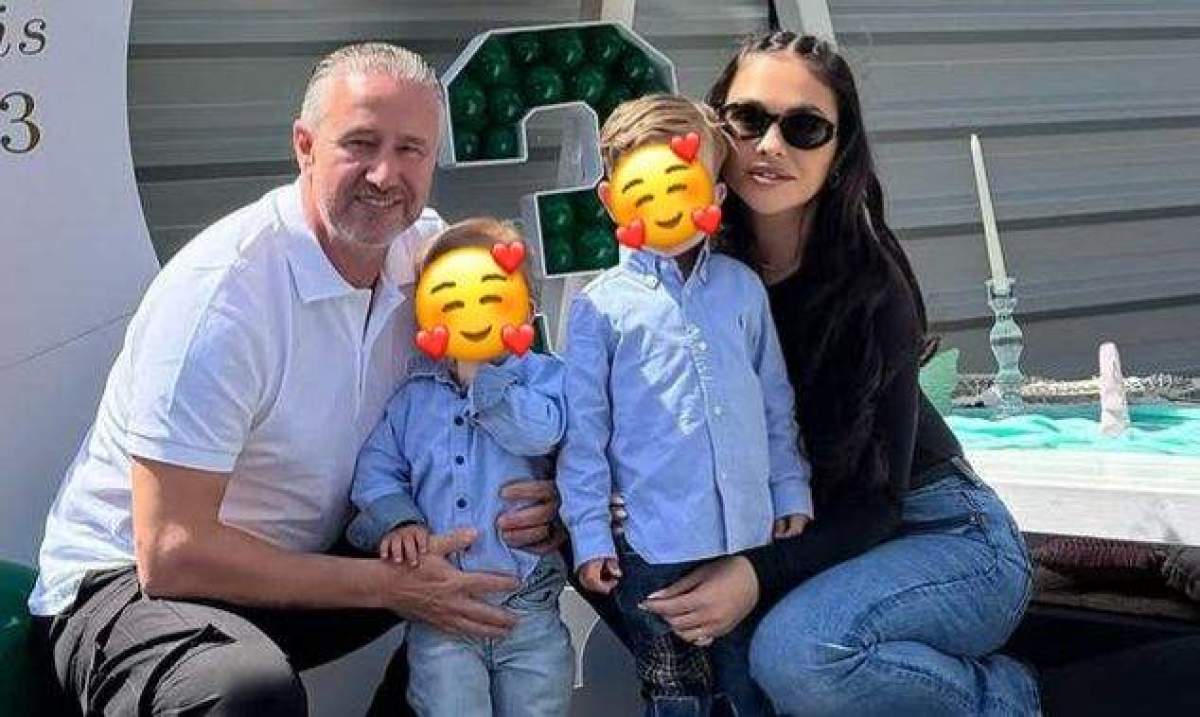 Primele imagini de la moțul băiețelului lui Laurențiu Reghecampf. A fost o zi plină de emoție pentru întreaga familie