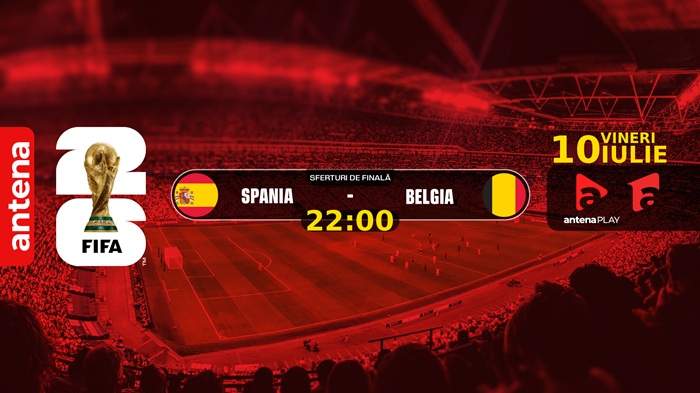 Franţa, prima echipă calificată ȋn semifinalele Campionatului Mondial 2026, ȋn cea de-a 29-a zi, lider de audienţă la Antena 1