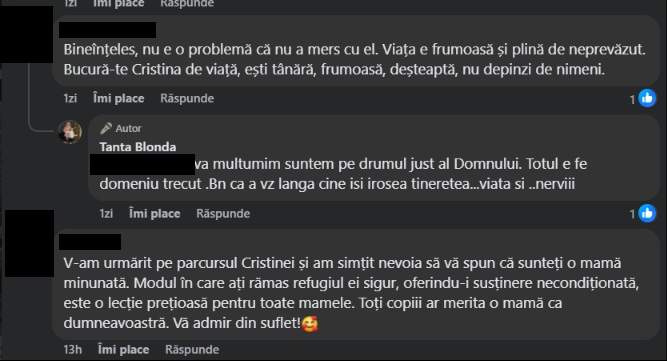 Mama Cristinei Petre, înțepătură la adresa lui Andrei Rotaru. Tanța Blonda nu l-a menajat deloc