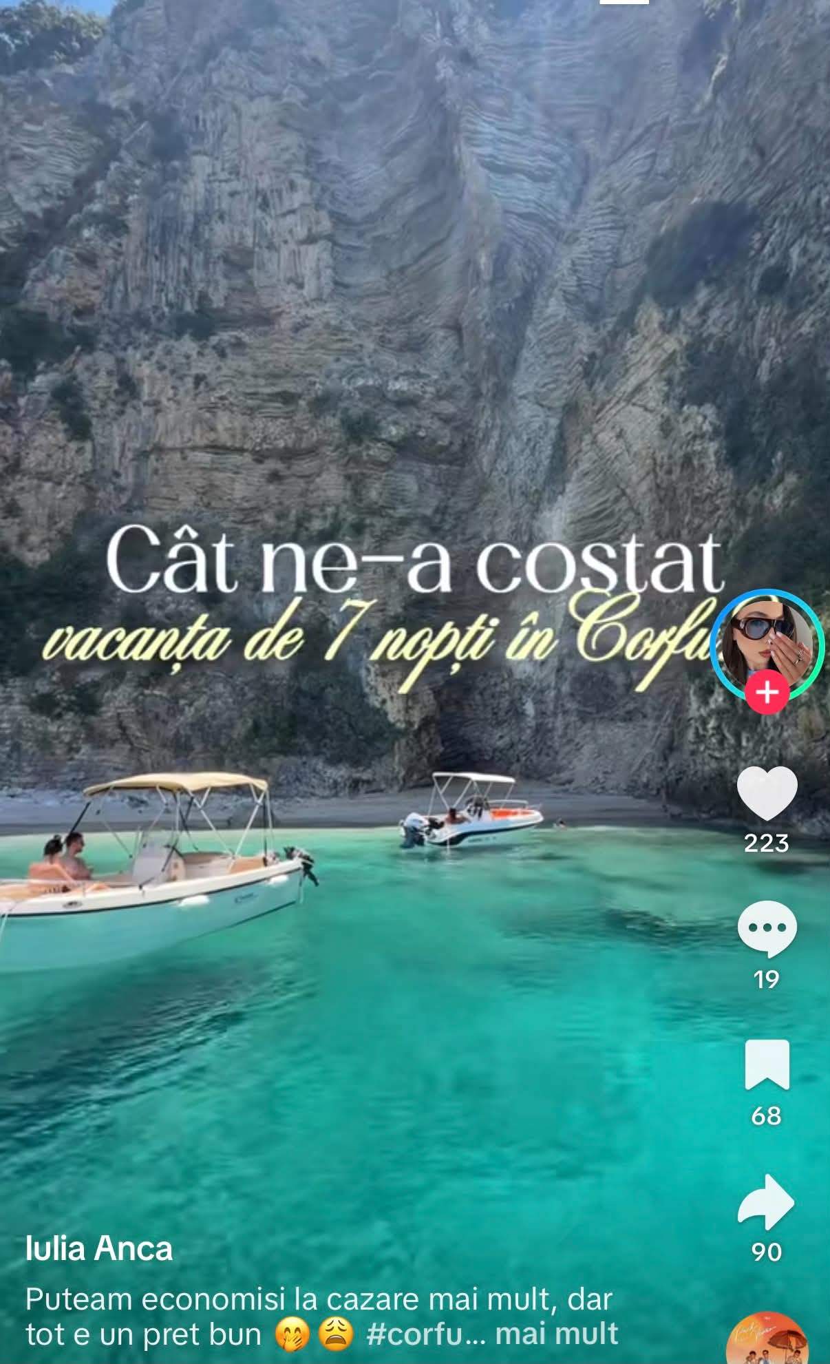 Cât a plătit o româncă pentru o vacanță de 7 nopți, în Corfu. Ce prețuri sunt pe insula grecească