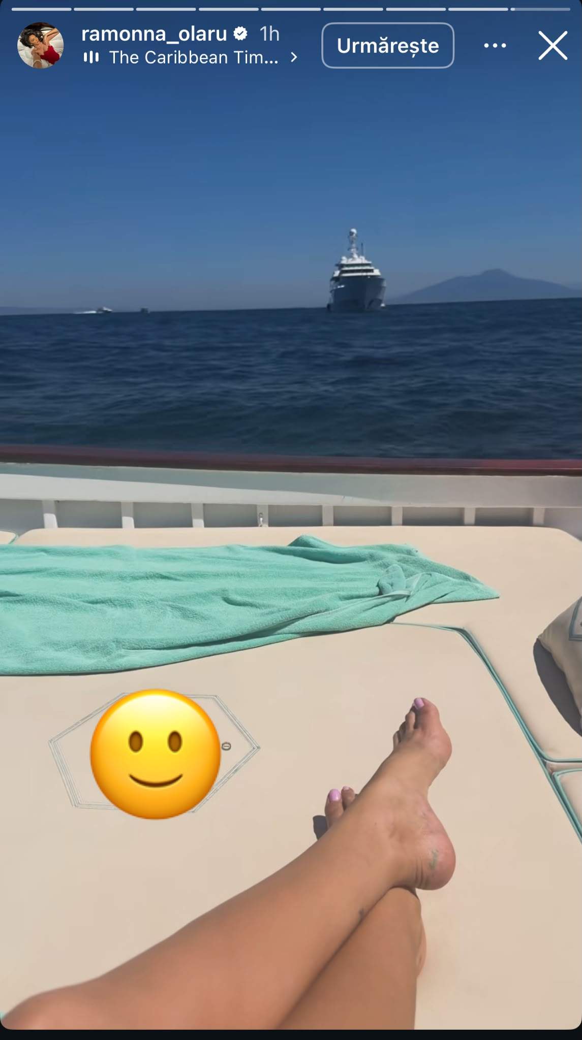 Ramona Olaru în vacanță