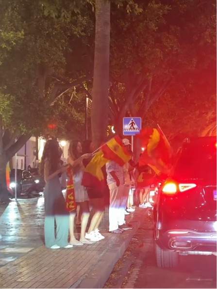 Imagini incendiare din vacanța Andrei și a lui Cătălin Măruță. Ce au făcut pe străzile din Spania