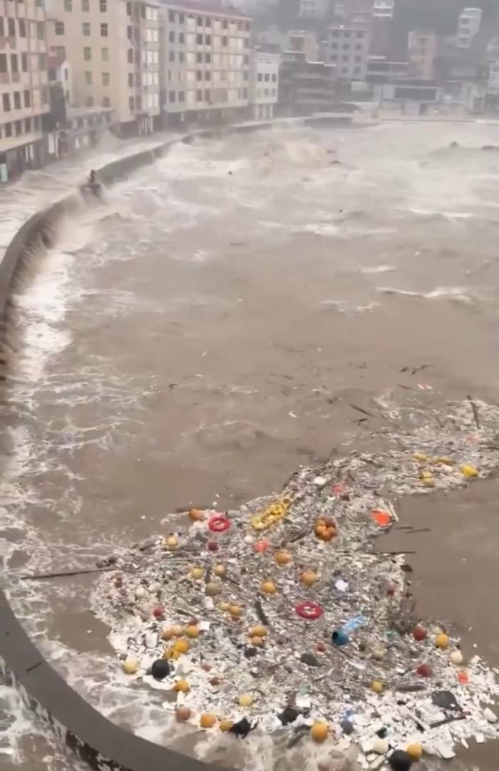 taifunul Bavi din China