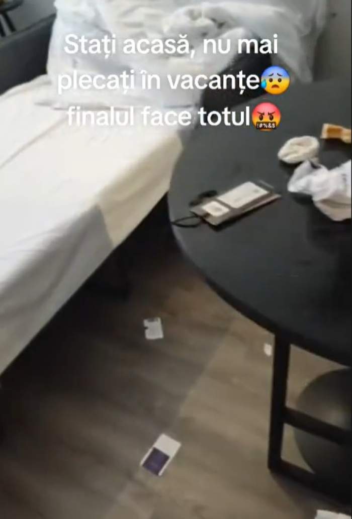 Ce au lăsat în urma lor niște turiști în camera de hotel. O româncă este revoltată