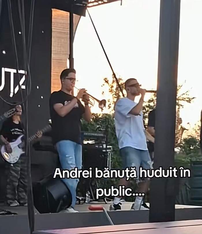 Andrei Bănuță, la un concert
