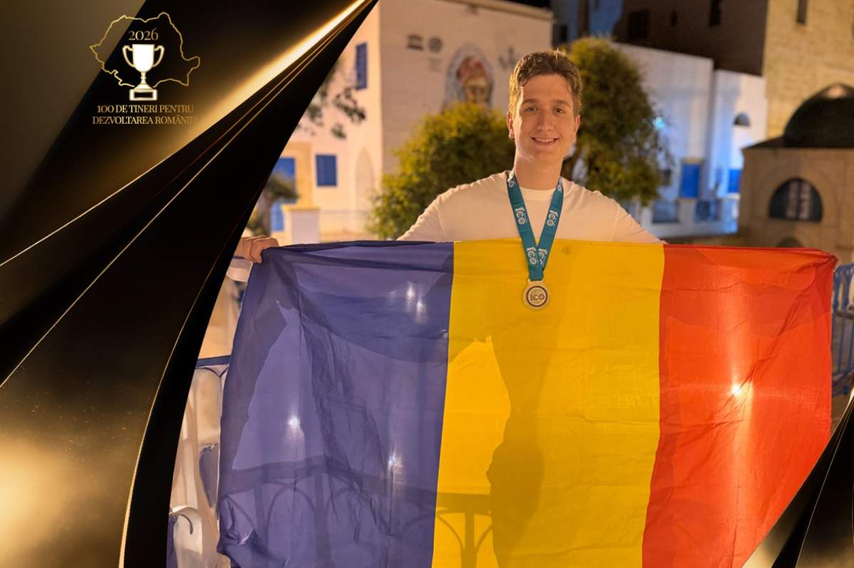 PERFORMANȚĂ FABULOASĂ! Elevul român care a descoperit breșe în sistemele NASA a luat aurul mondial la securitate cibernetică și este inclus în campania „100 de tineri pentru dezvoltarea României”