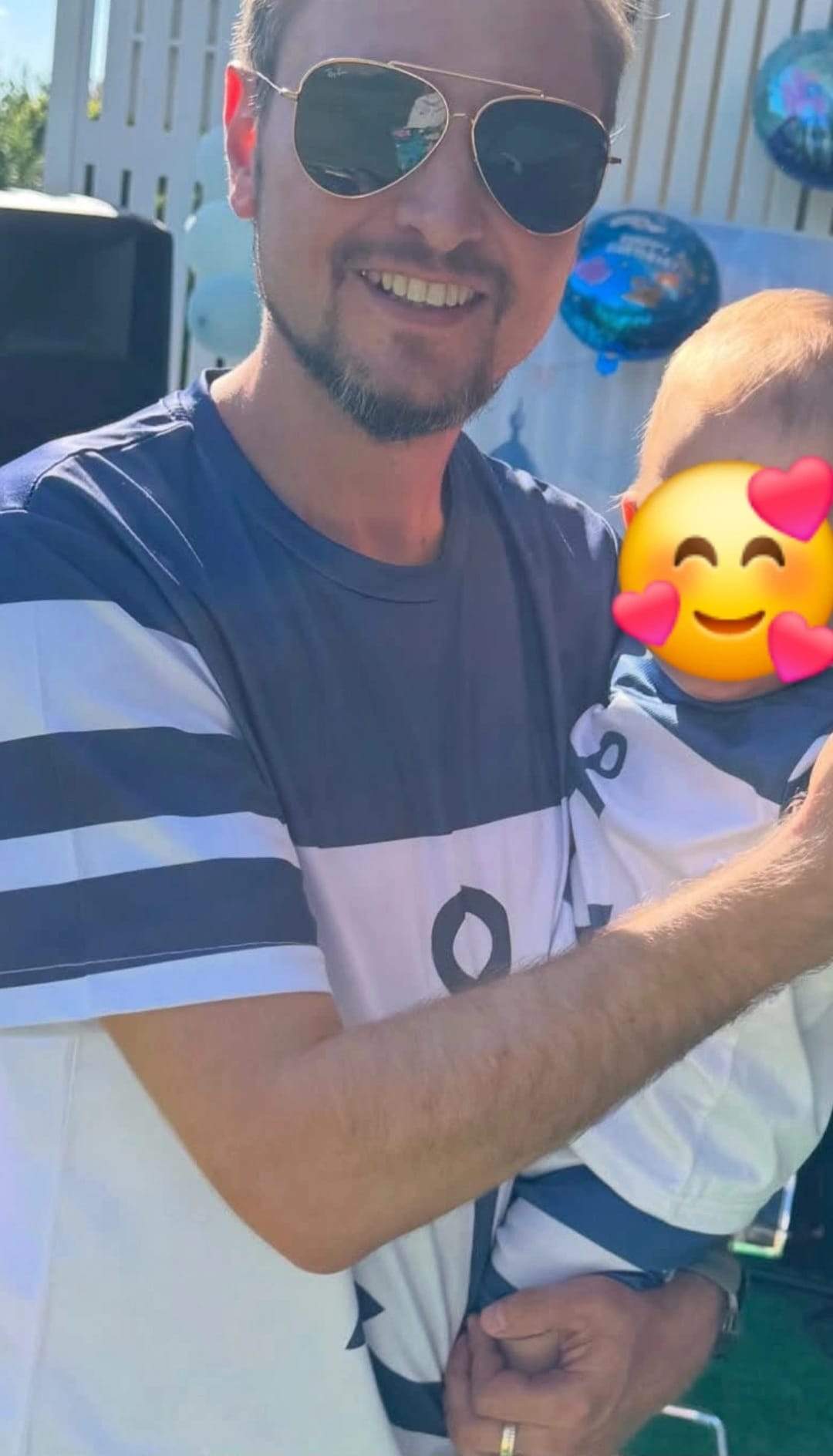 Adrian Velea și fiul său