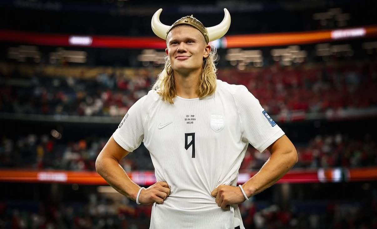 Erling Haaland, pe teren