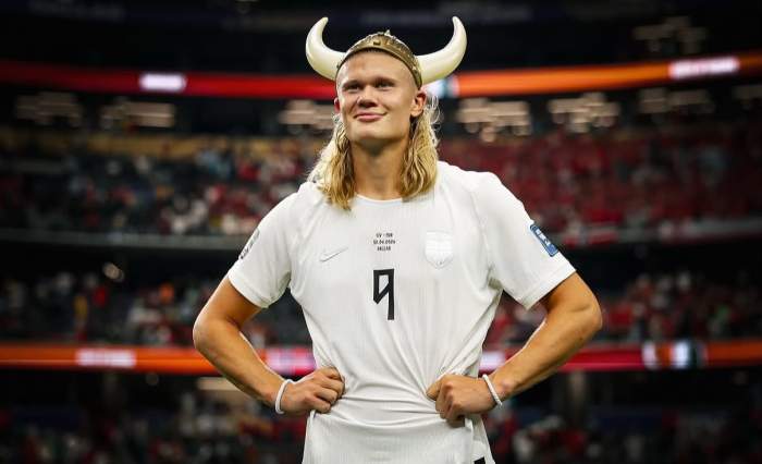 Erling Haaland, pe teren