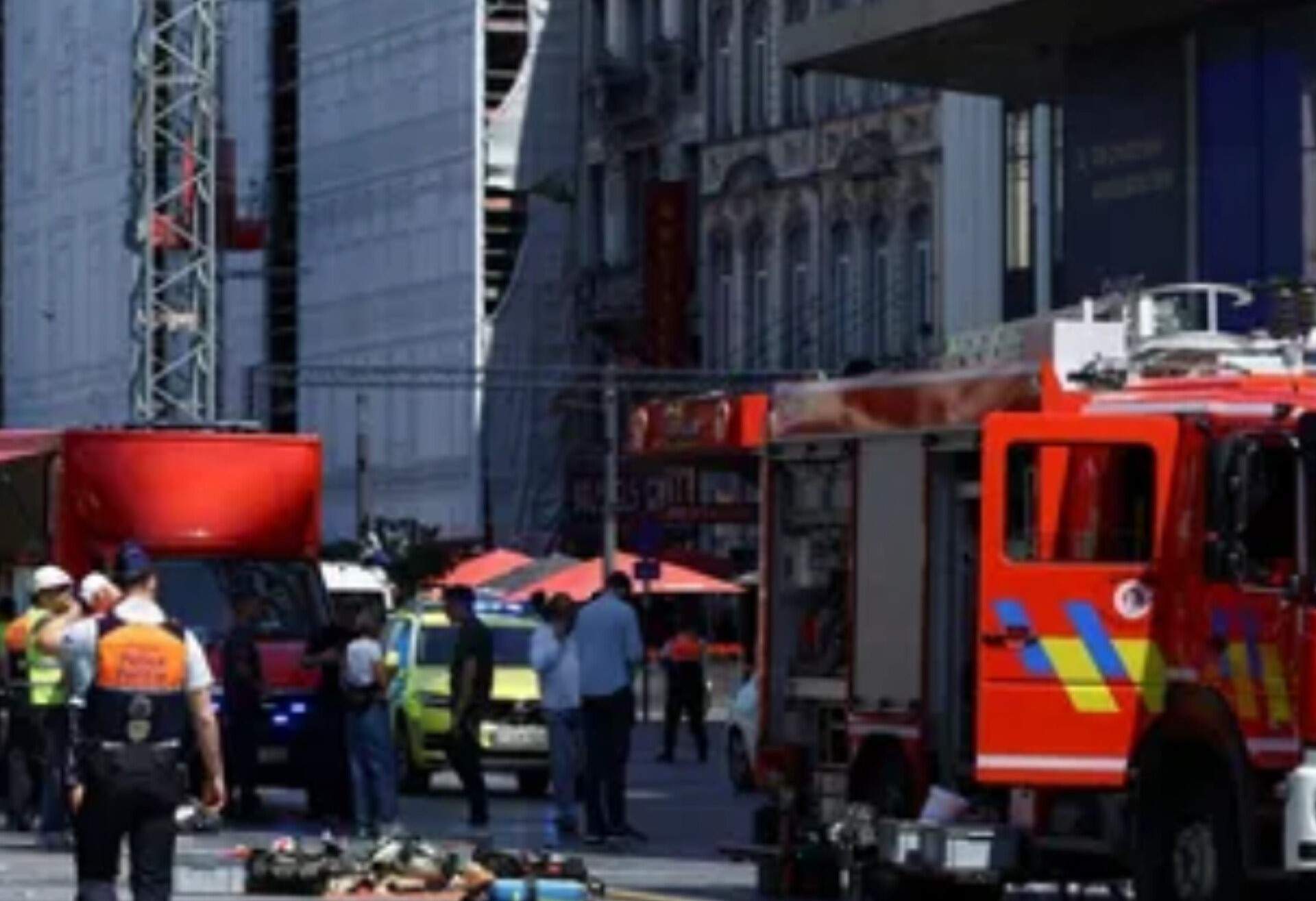 incendiu în Bruxelles