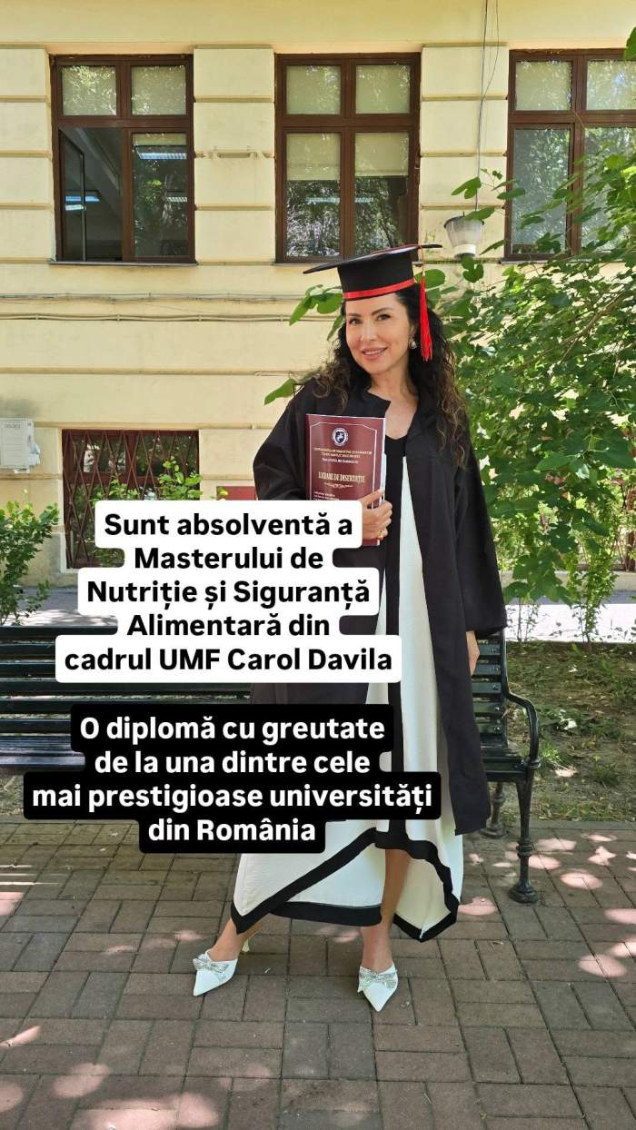 Carmen Brumă a arătat că se poate! Declarații exclusive după ce a absolvit masterul la 49 de ani. A dat 26 de examene: ”Mi-a fost foarte greu”