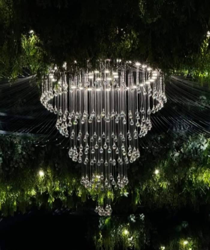 Ce decor spectaculos a avut Daria Cuflic de la Insula Iubirii la nuntă! Sala a arătat superb | FOTO