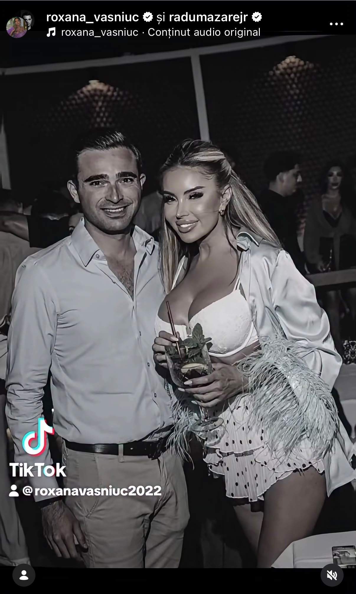 Roxna Vasniuc si Radu MazareJr. s-au postat impreună
