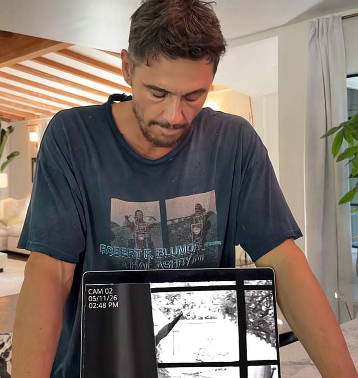 Actorul James Franco susține că a surprins un extraterestru în curtea casei! Imaginile care au împărțit Internetul în două