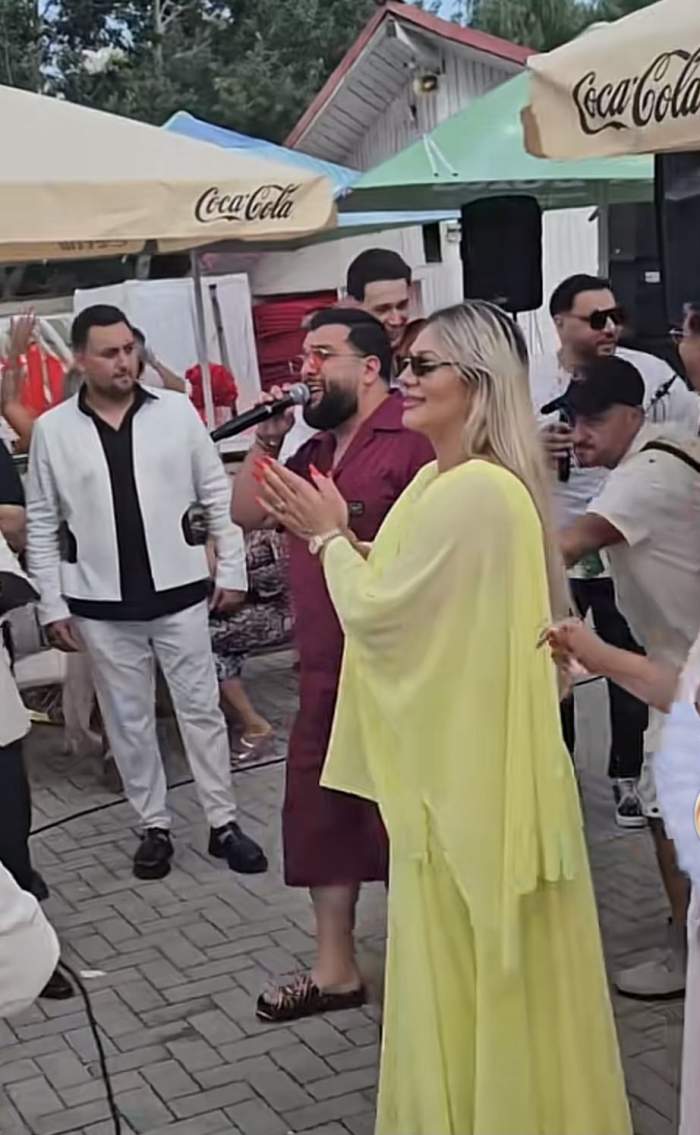 Cum și-a sărbătorit Lambada ziua de naștere, alături de Tzancă Uraganu! Ce ținută inedită a ales blondina