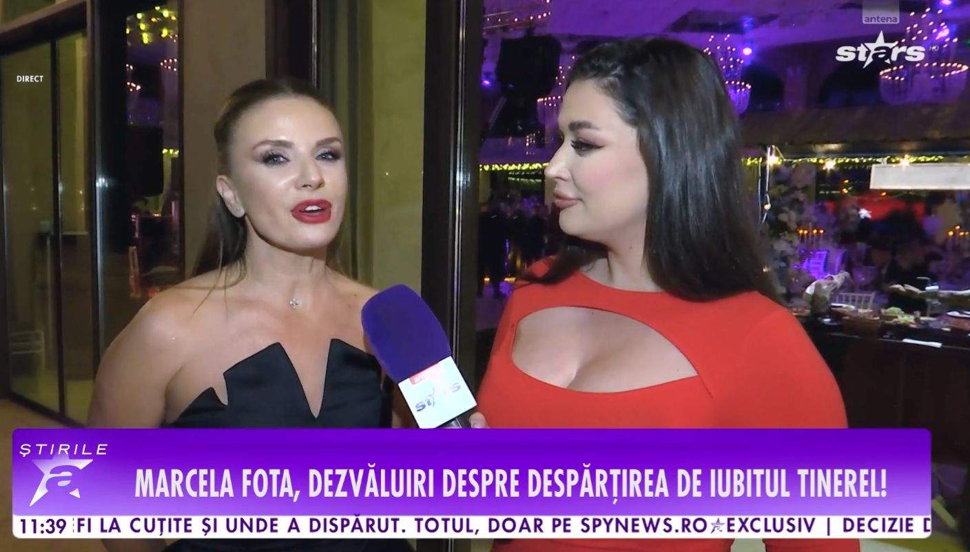 Marcela Fota, interviu pentru Știrile Antena Stars