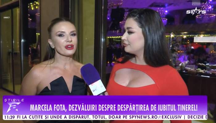 Marcela Fota, interviu pentru Știrile Antena Stars