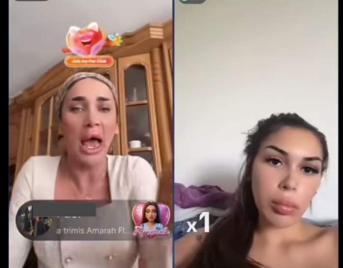 Amarah și Alilșorii, pe live