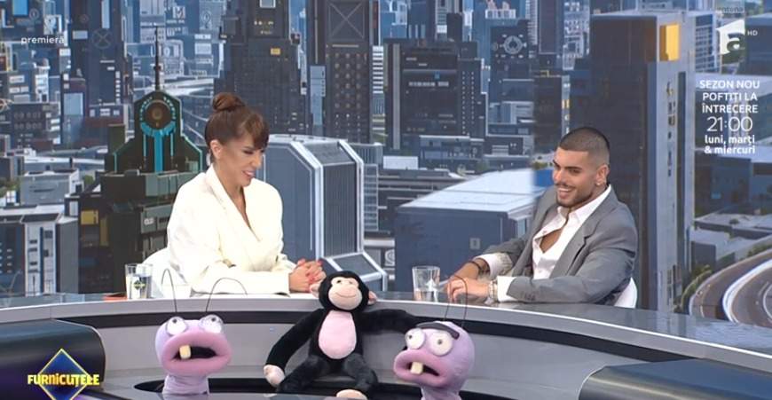 Denise Rifai și Andrei Bănuță, la Furnicuțele