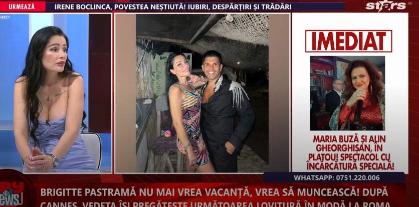 Brigitte Pastramă, la Spynews TV Live