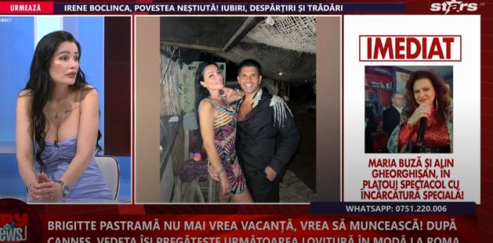 Brigitte Pastramă, la Spynews TV Live