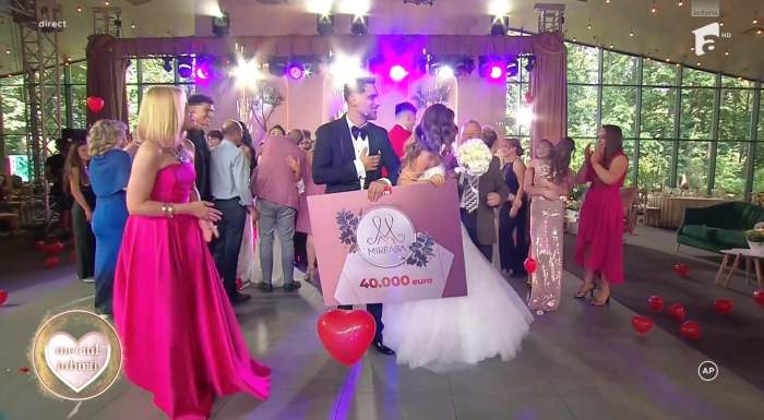 Cine sunt marii câștigători ai sezonului 13 Mireasa! Cuplul care a primit premiul de 40.000 euro