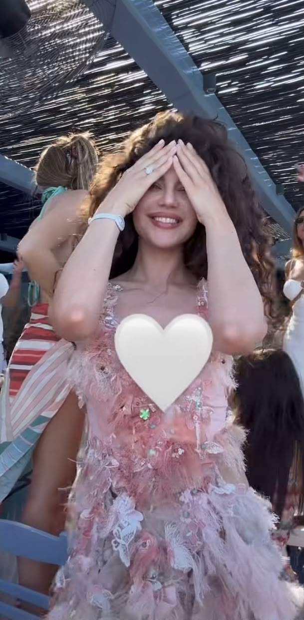 Christina Ich, la petrecere