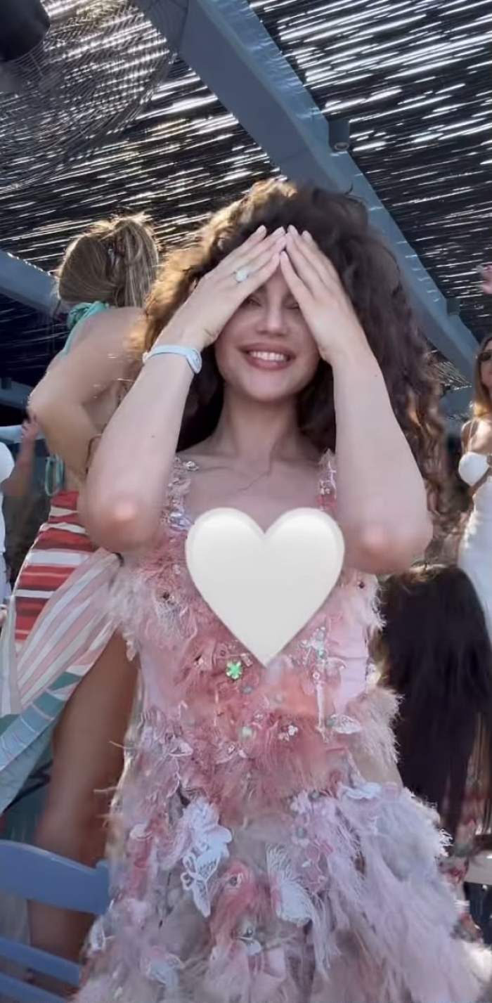 Christina Ich, la petrecere
