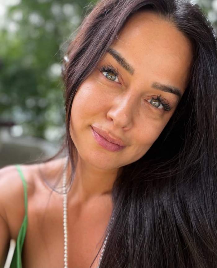 Andreea Raicu, fără machiaj
