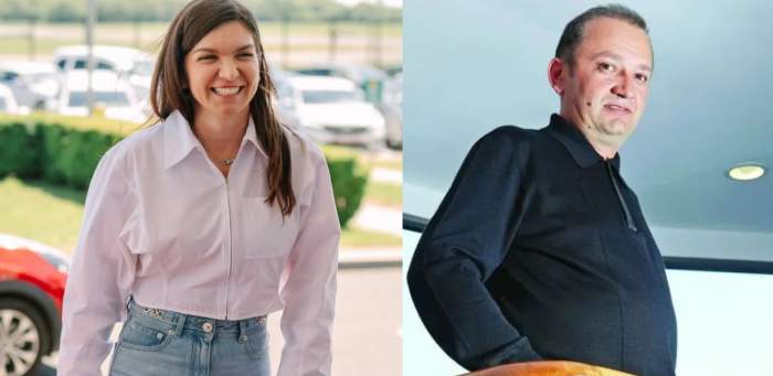 Colaj Simona Halep și Dorin Mateiu