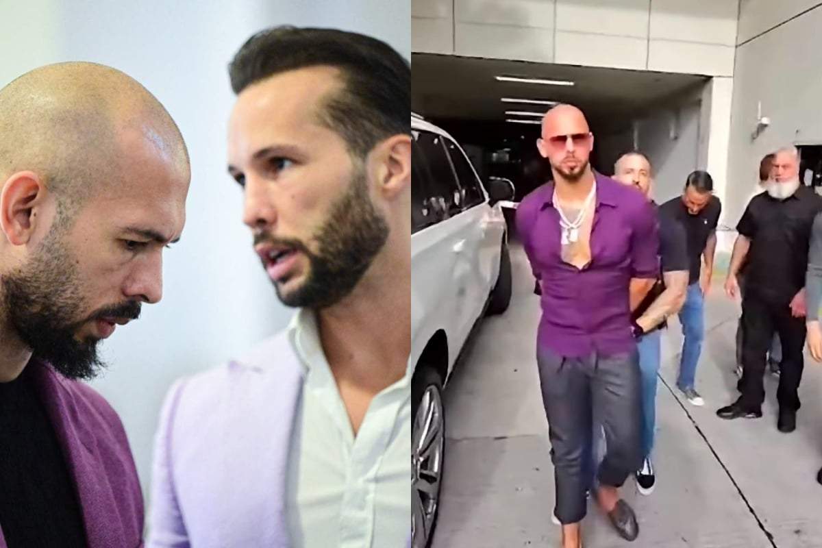 Frații Andrew și Tristan Tate, reținuți în Miami. Sunt vizați de acuzații grave și riscă extrădarea în Marea Britanie