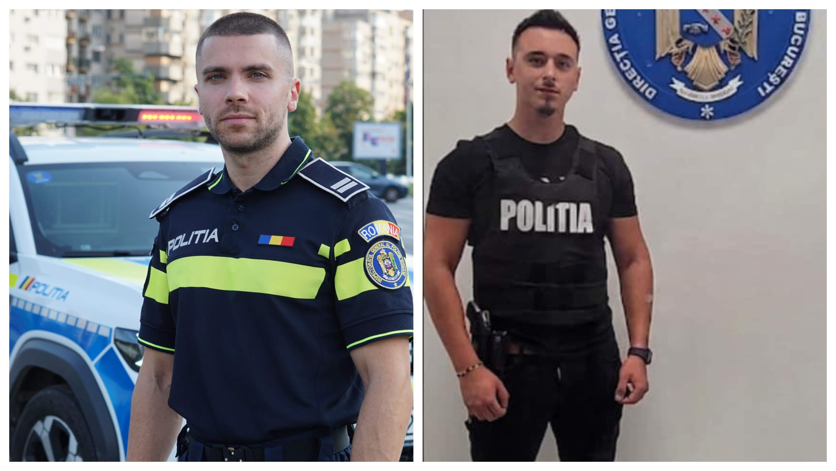 Doi agenți de la Poliția Capitalei, deveniți eroi în timpul liber! Cristian și Ovidiu au intervenit după un strigăt de ajutor