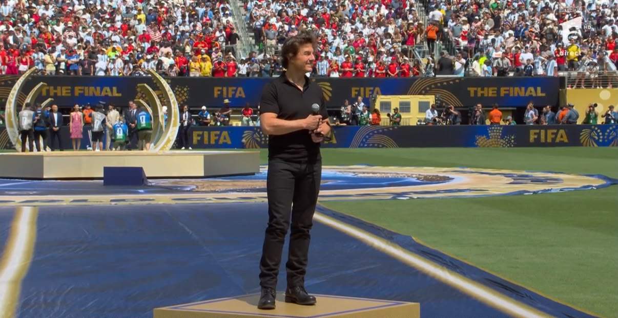 Tom Cruise, la finala CM 2026