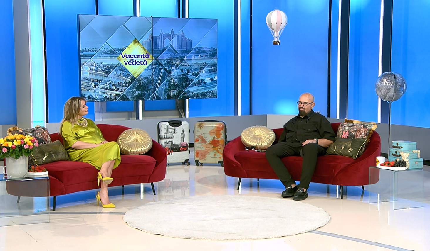 Denise Rifai și Cristian Popescu Piedone, invitați la „Vacanță de vedetă” cu Laura Cosoi