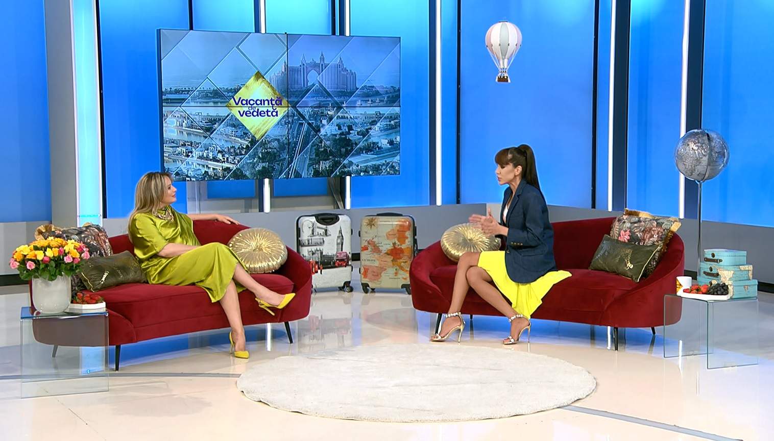 Denise Rifai și Cristian Popescu Piedone, invitați la „Vacanță de vedetă” cu Laura Cosoi