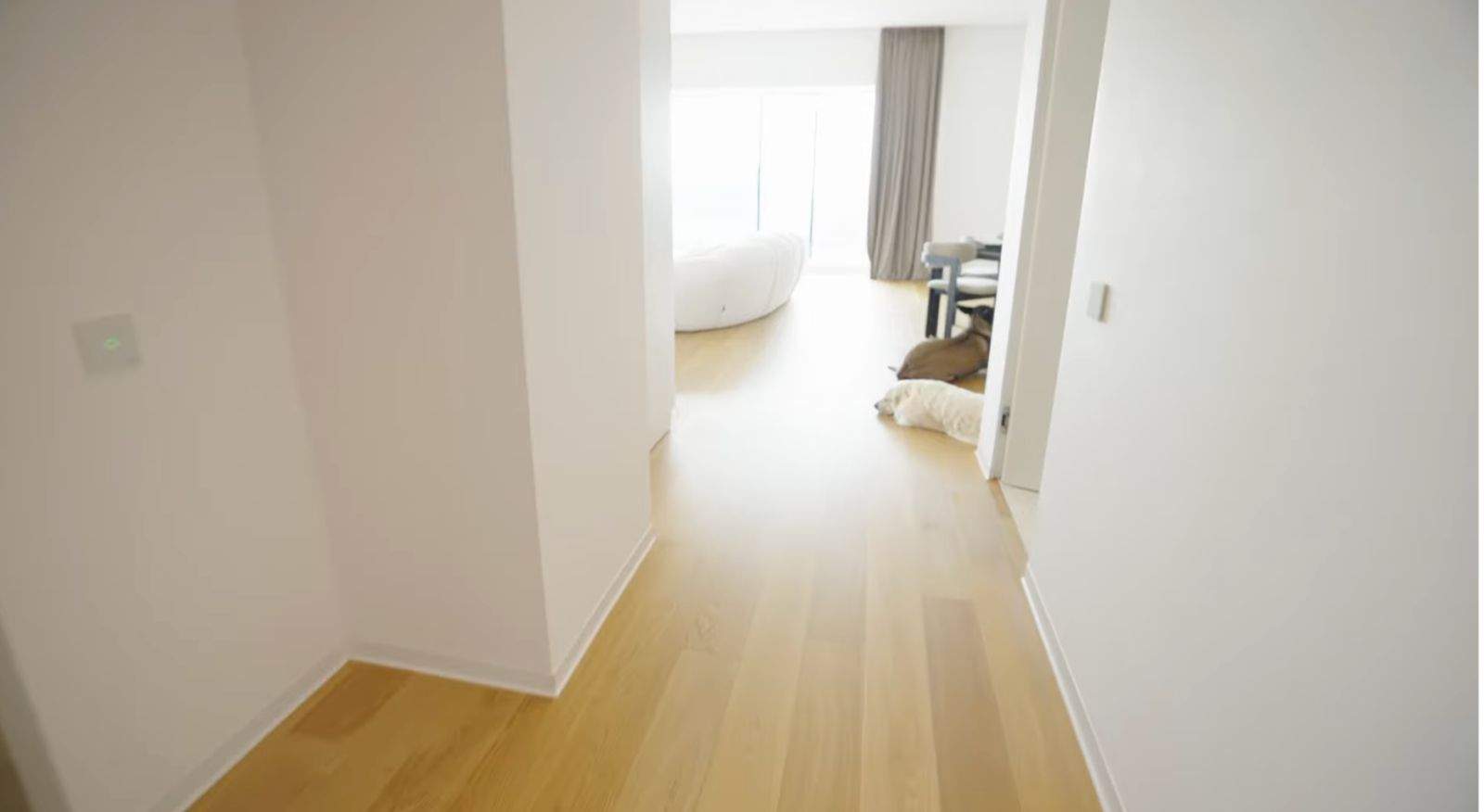 Penthouse-ul în care s-au mutat Bisoi și iubita este uriaș! Cum arată noua locuință a vloggerului | FOTO