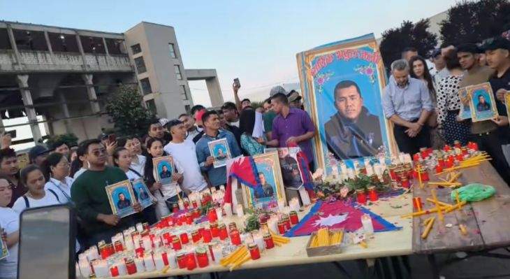 Gest care te va lăsa fără cuvinte în memoria nepalezului decapitat într-un abator din Vâlcea! Colegii lui îl plâng