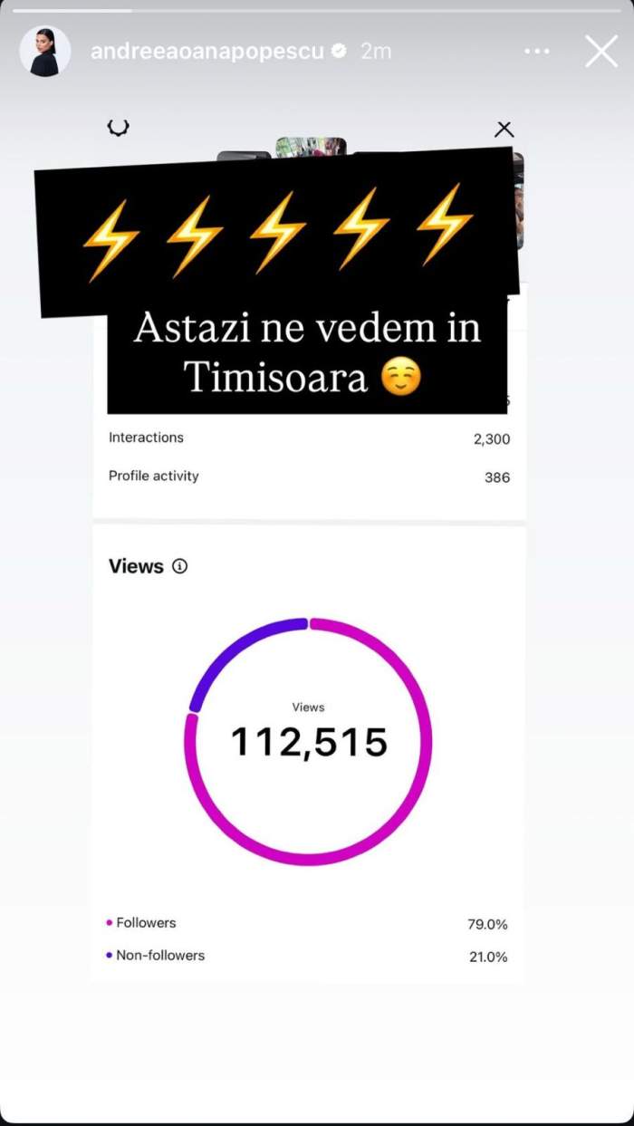 Story-ul Andreei Popescu